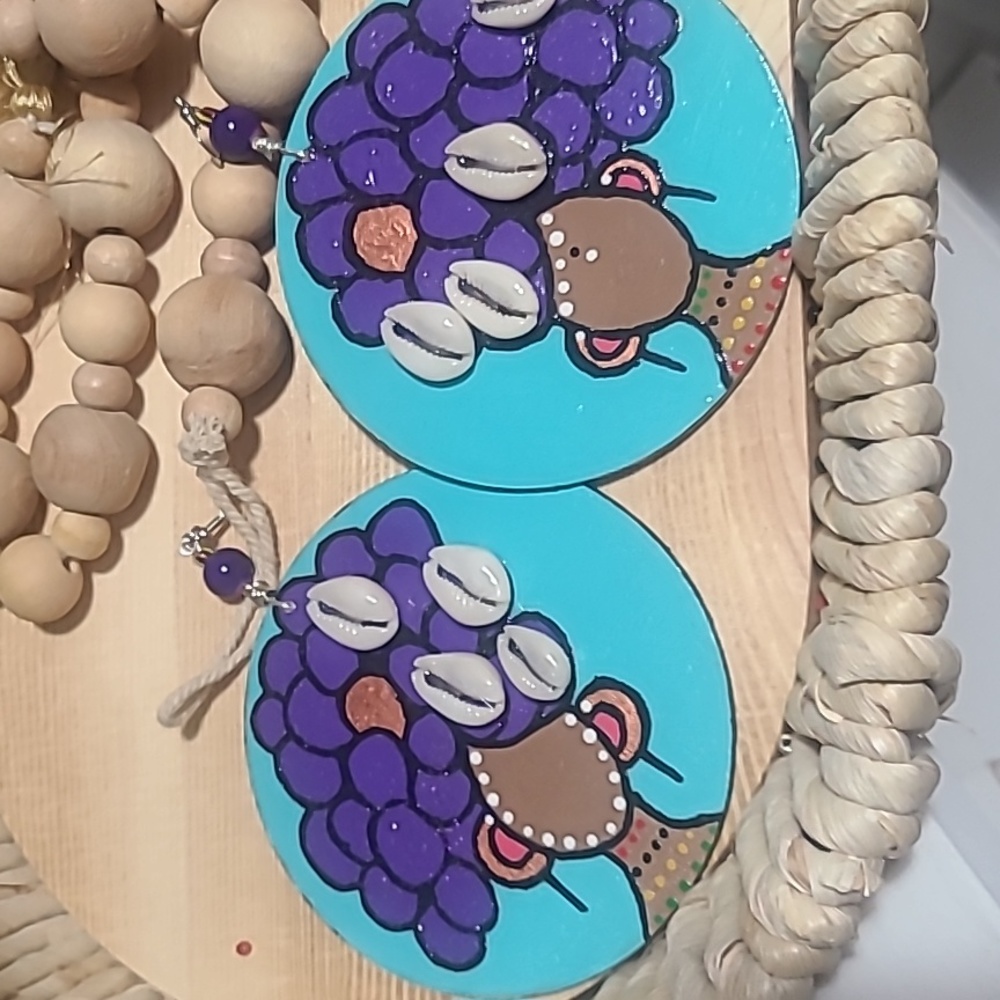 Handpainted Earrings